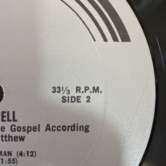 Godspell Original Cast 1970s Godspell vinyl record, album musical - vgc - Picture 7 of 9